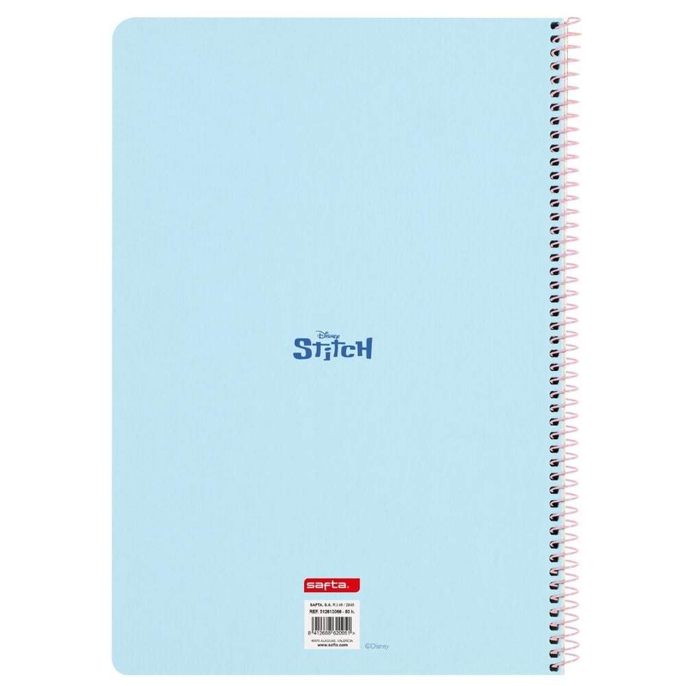 Cuaderno A4 Ohana Stitch Disney