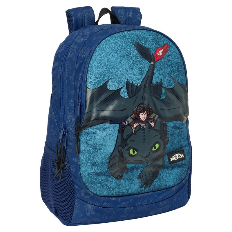 Mochila Como Entrenar a Tu Dragon 44cm adaptable