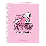Carpeta A4 anillas Snoopy