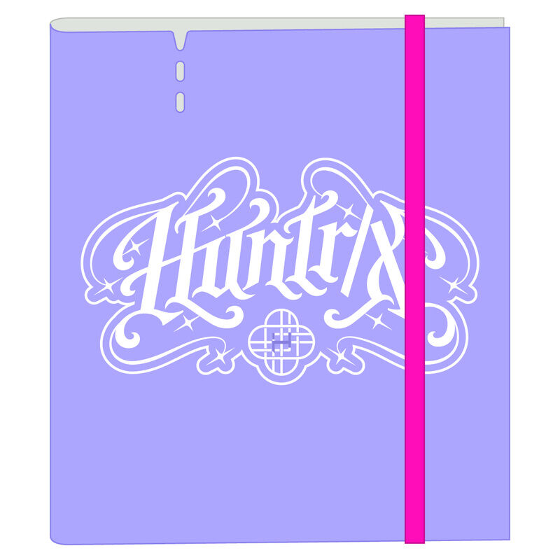Carpeta Kpop Demon Hunters 4 anillas