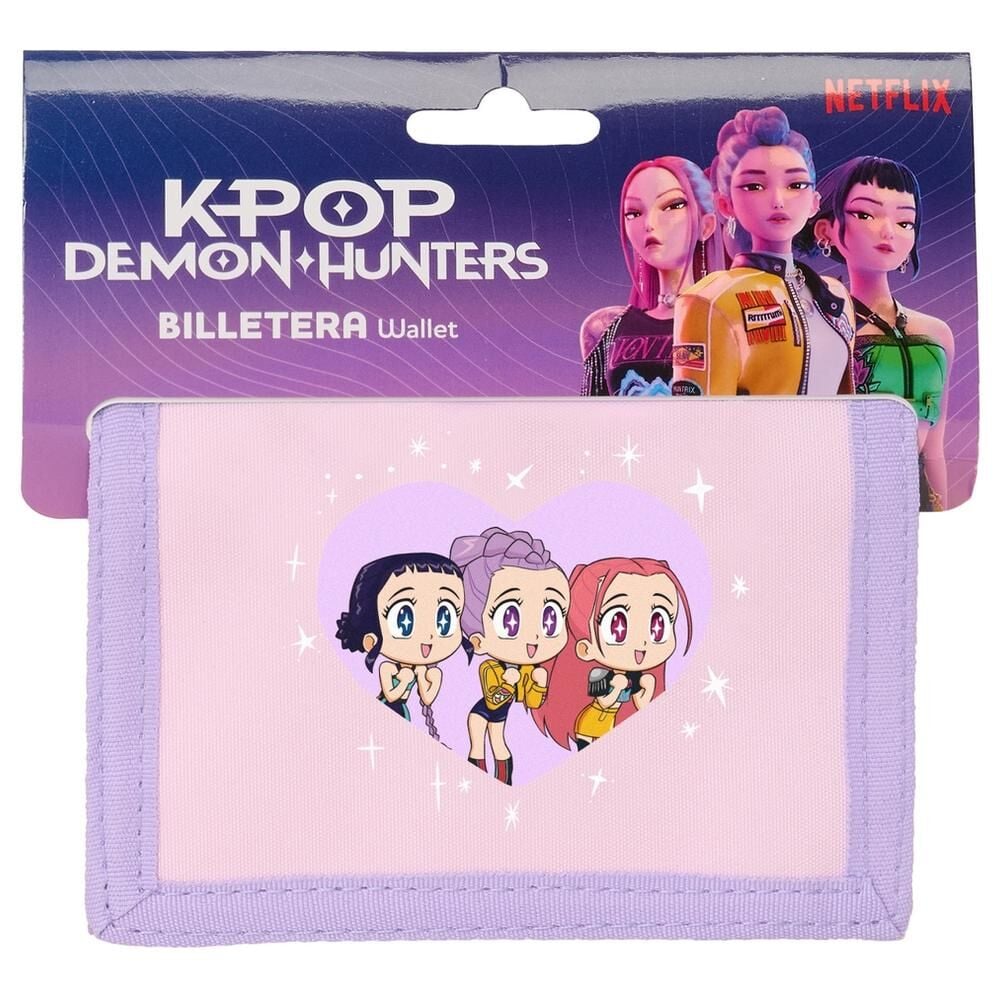 Cartera Chibi Kpop Demon Hunters