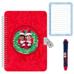 Diario + boligrafo 4 colores Elf On the Shelf