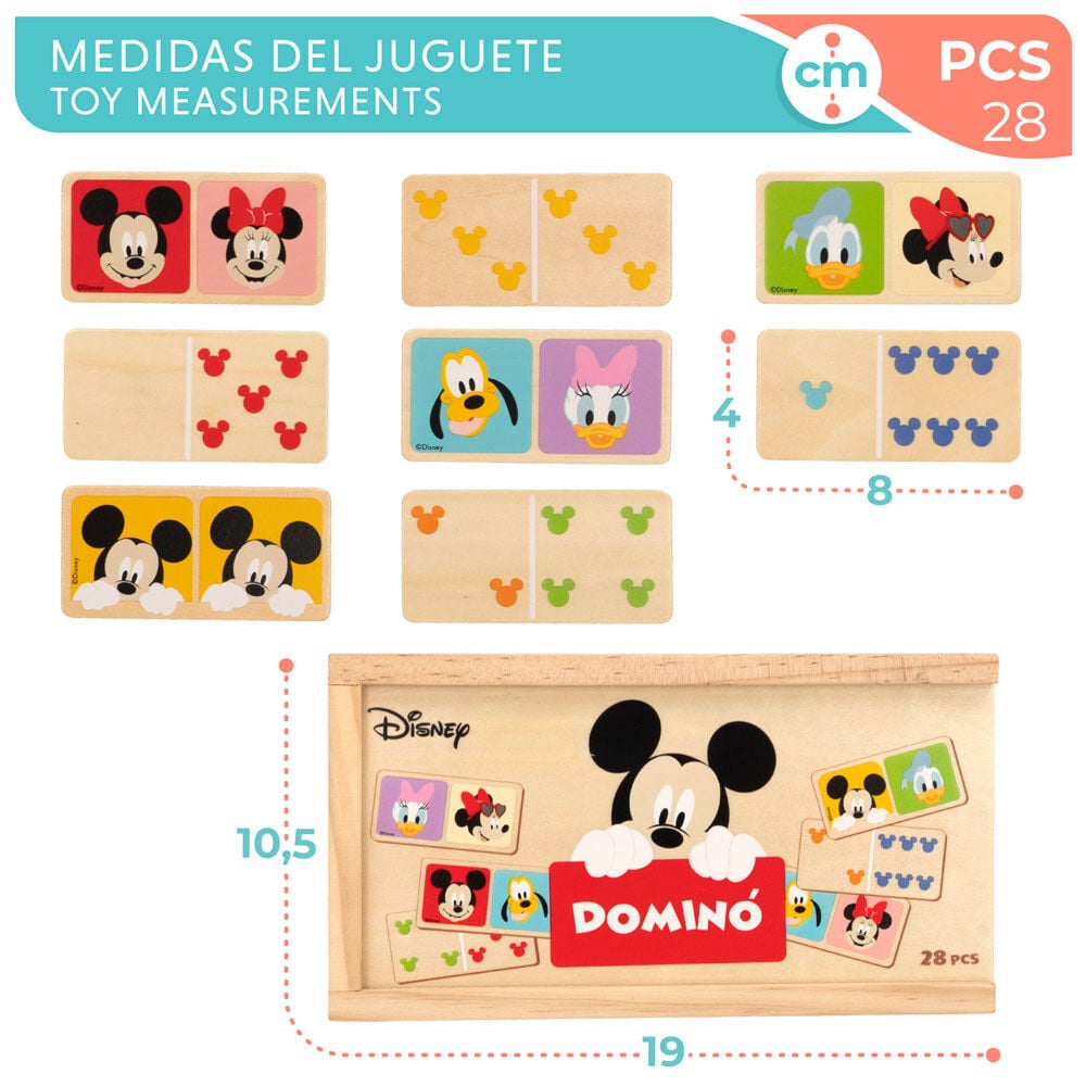 Domino Baby Disney madera