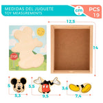 Puzzle madera Mickey Disney