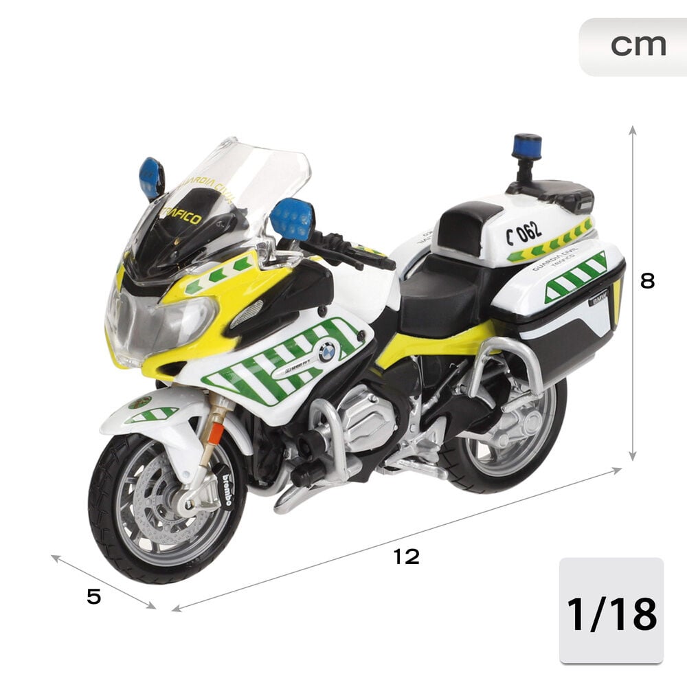Moto Guardia Civil BMW R 1200 metal