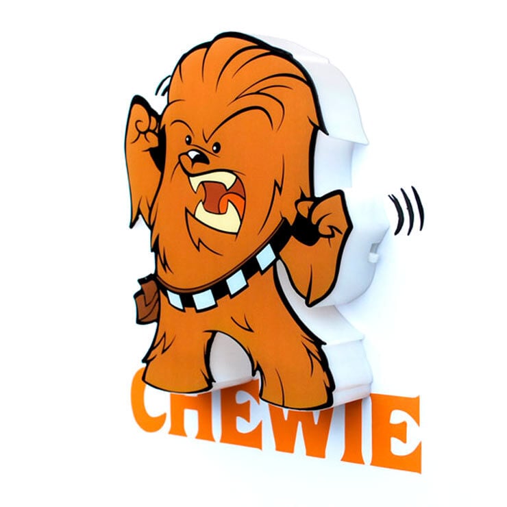 Lampara 3D Light FX mini Chewie Star Wars