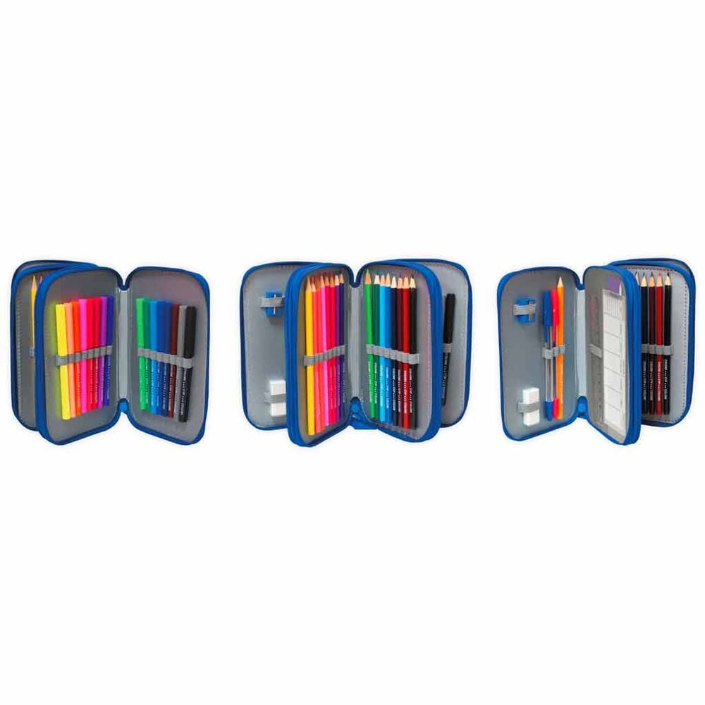 Plumier Atletico de Madrid triple