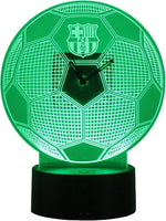 Reloj LED F.C. Barcelona metacrilato