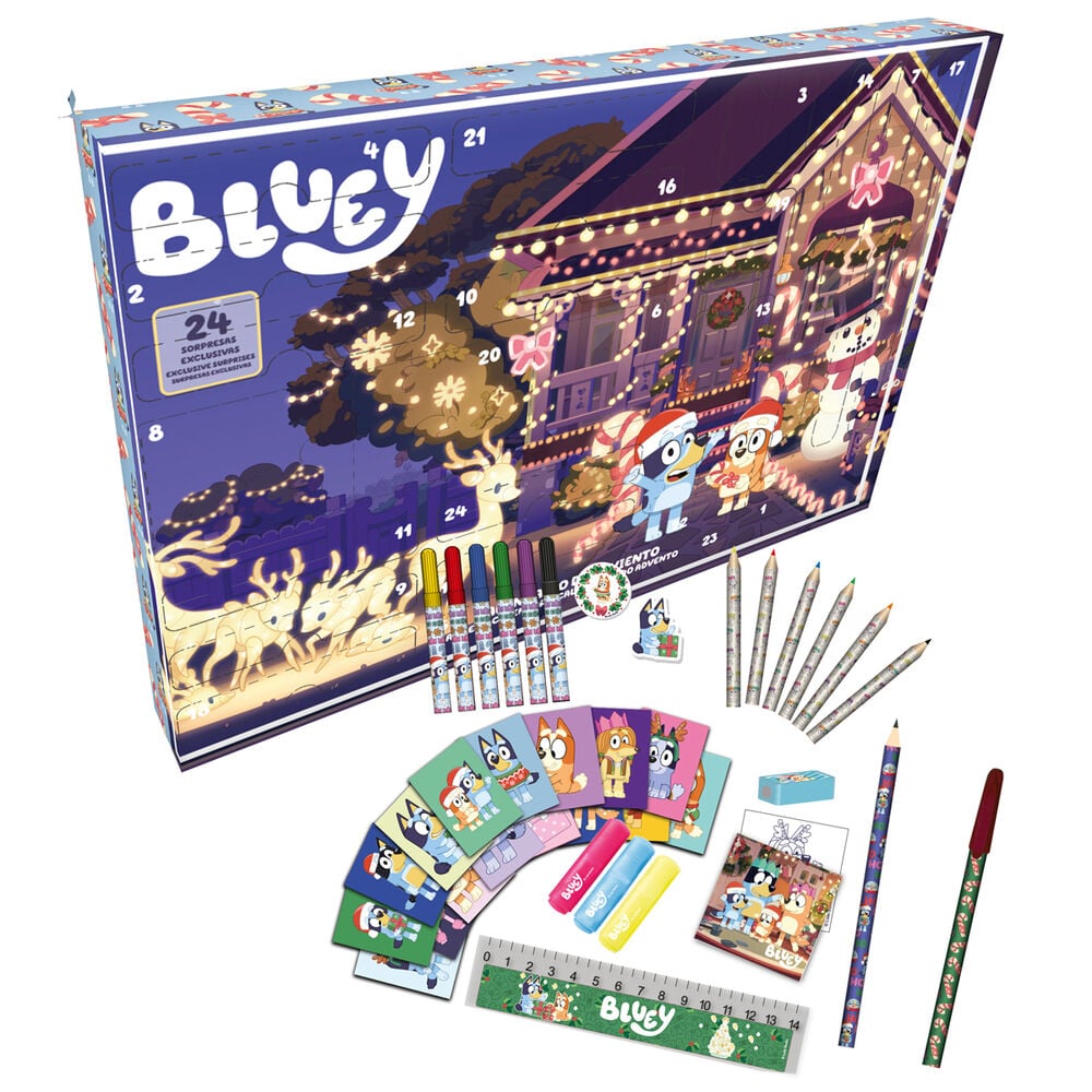 Calendario Adviento Bluey