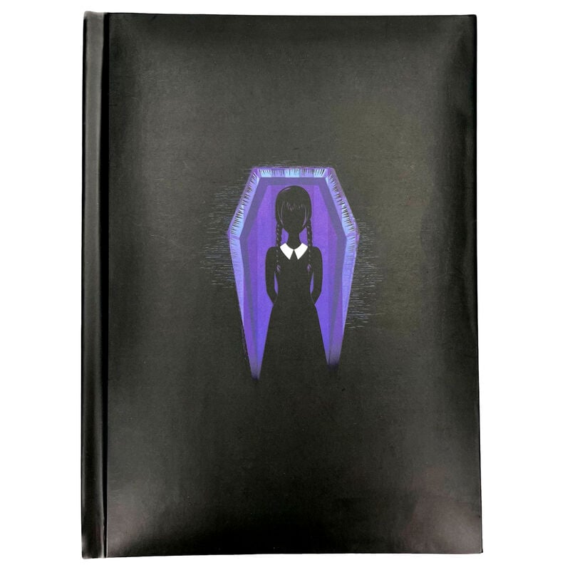 Cuaderno A5 Dark Side Miercoles luz