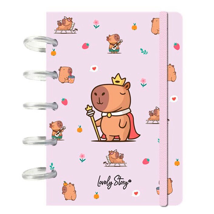 Cuaderno A6 Majesty Capibara