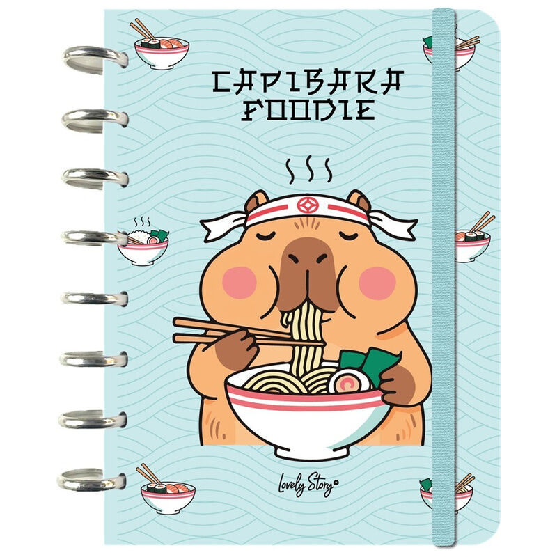 Cuaderno A5 Foodie Capibara