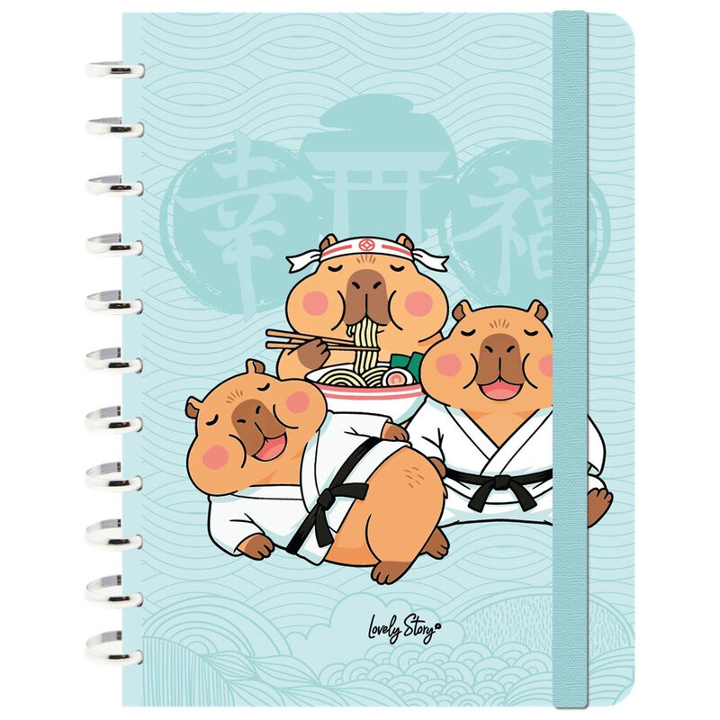 Cuaderno A4 Japan Capibara