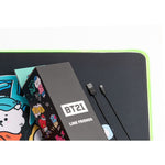 Alfombrilla gaming LED BT21
