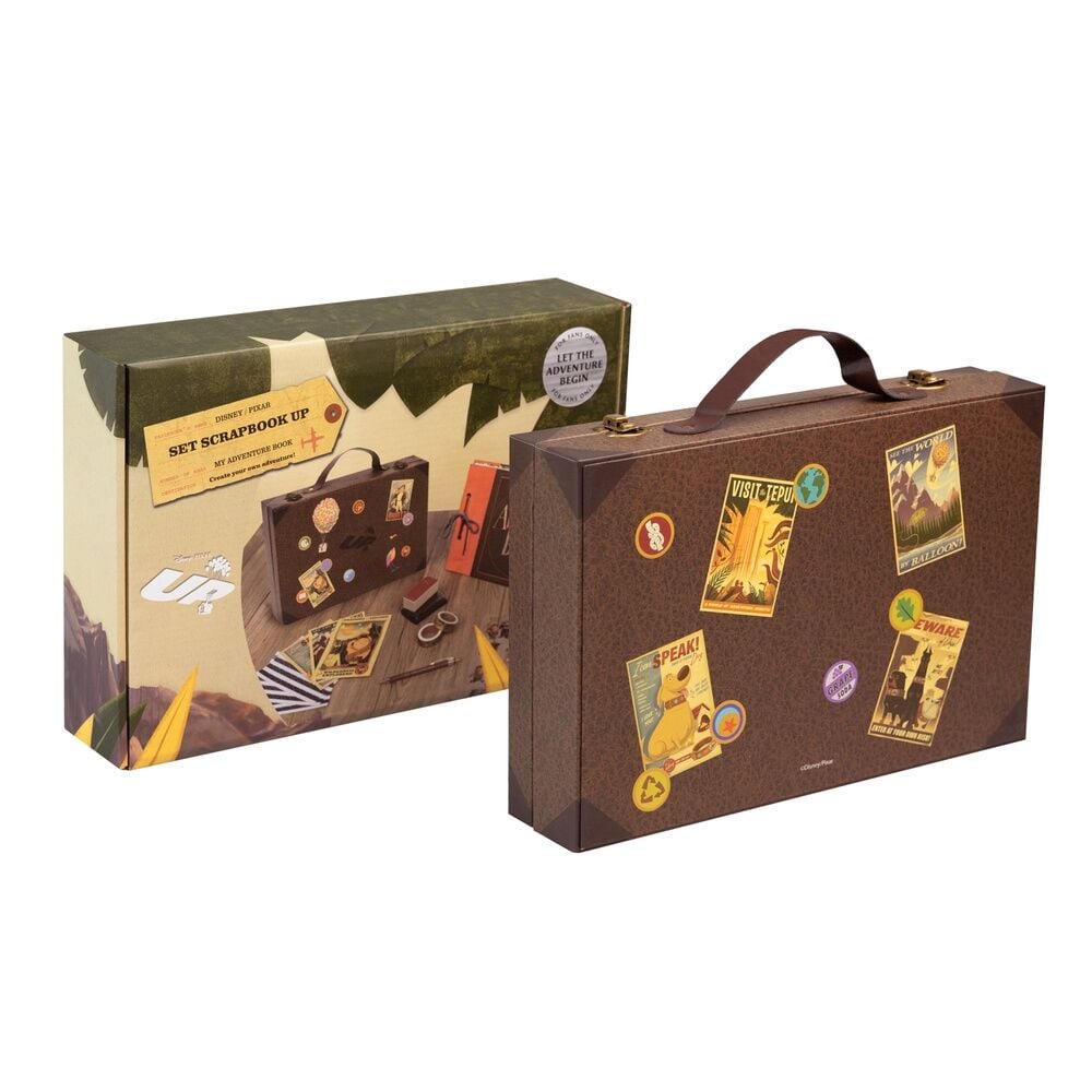 Set Maletin Scrapbook My Adventure Book UP Disney Pixar