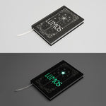 Cuaderno A5 premium LED + boligrafo Lumos Harry Potter