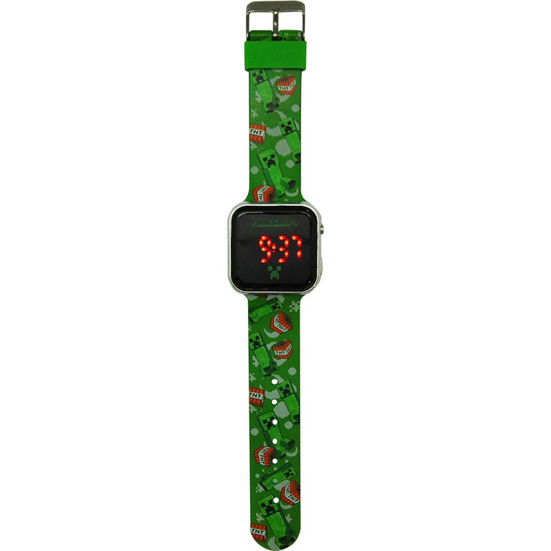 Reloj LED Minecraft