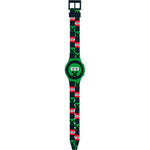 Reloj digital Minecraft