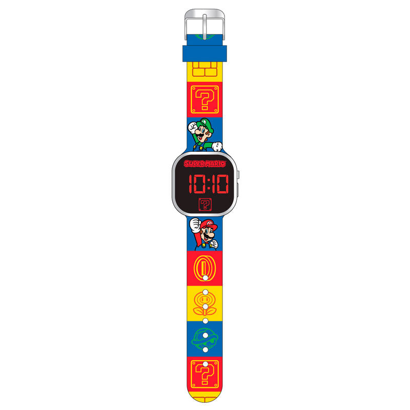 Reloj LED Super Mario
