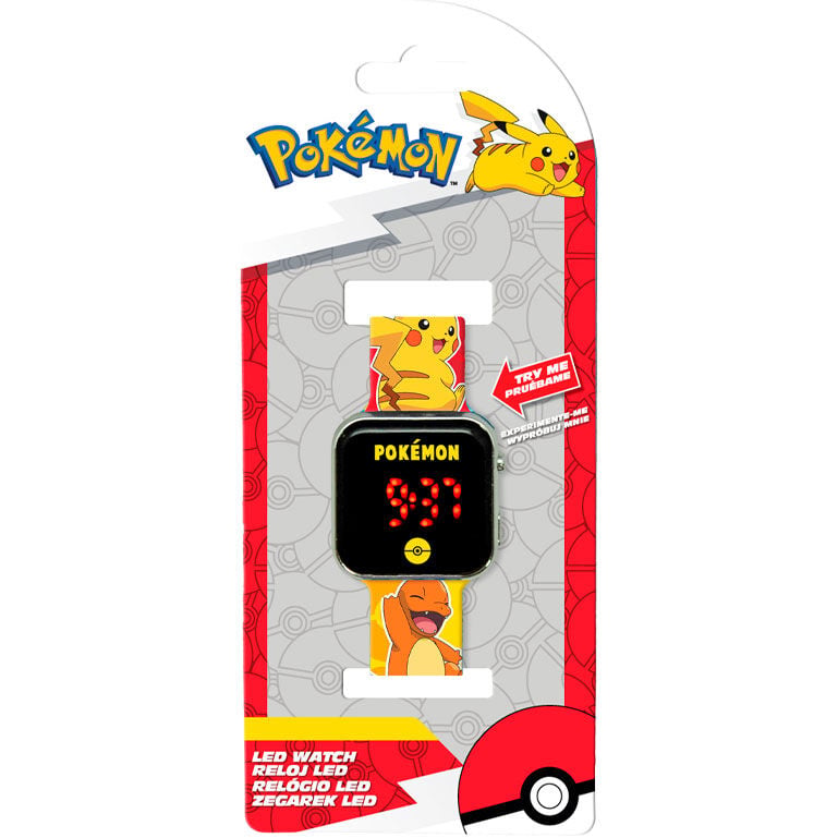 Reloj LED Pokemon