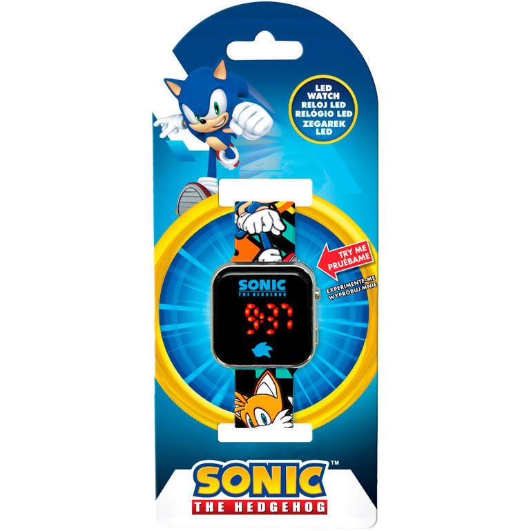 Reloj LED Sonic the Hedgehog