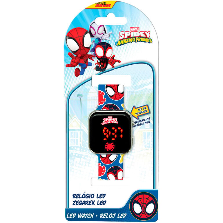 Reloj LED Spidey the Amazing Friends Marvel
