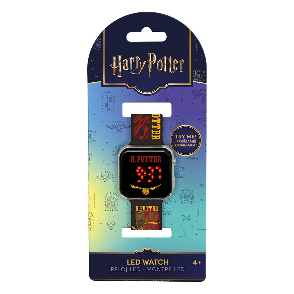 Reloj LED Harry Potter