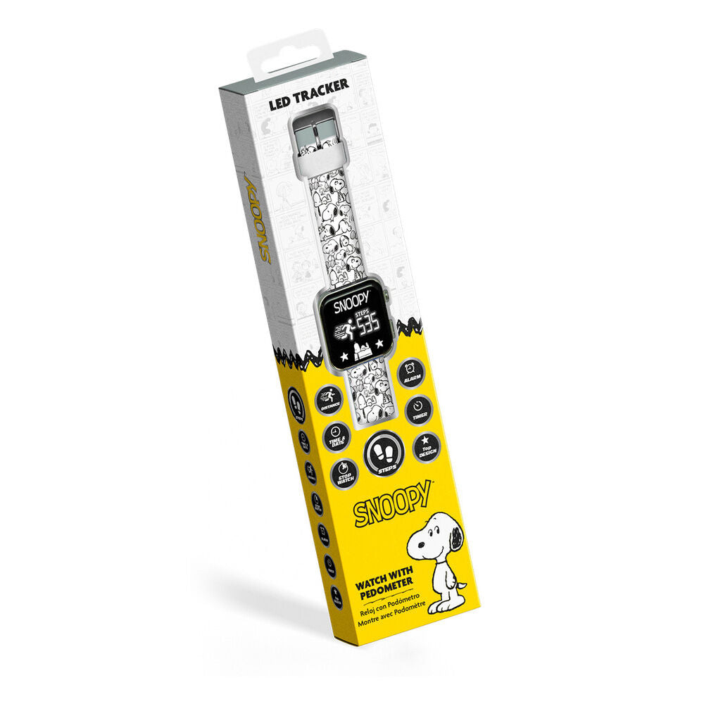 Reloj LED multifuncion Snoopy Peanuts
