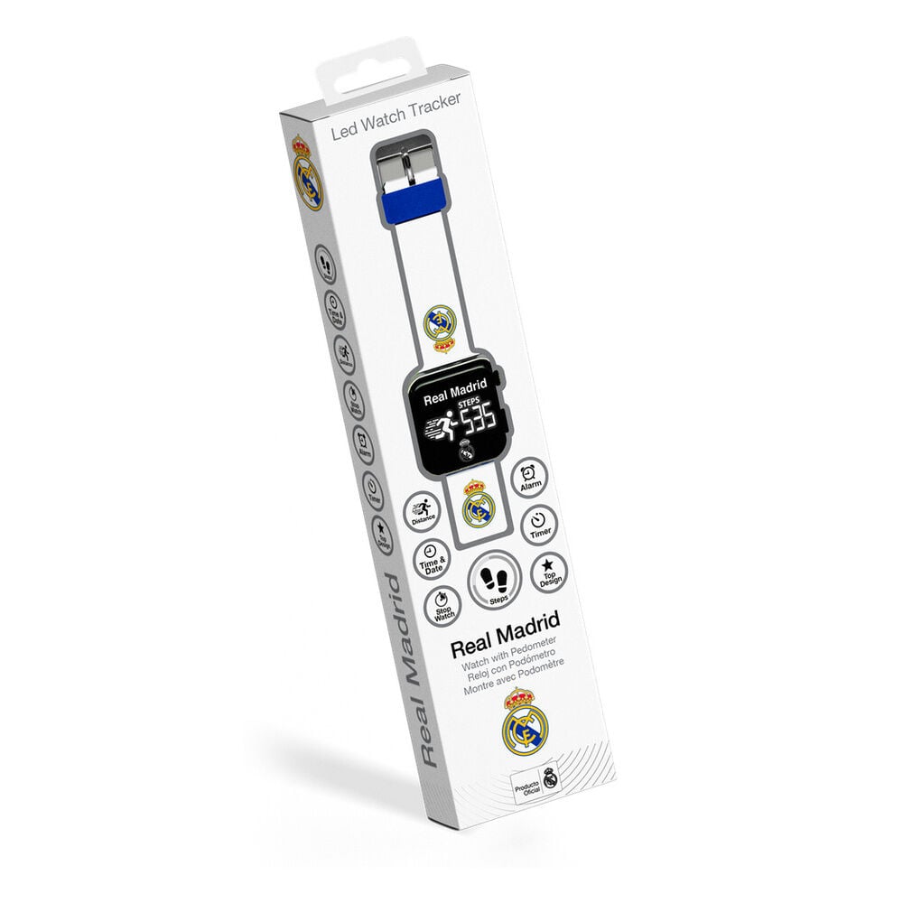 Reloj LED multifuncion Real Madrid