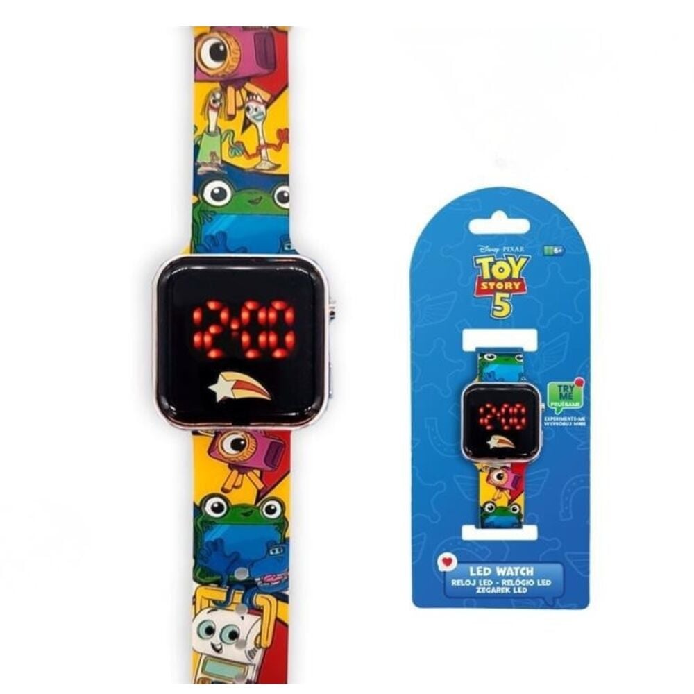 Reloj LED Toy Story 5 Disney Pixar