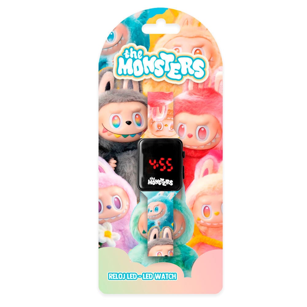 Reloj digital LED The Monsters