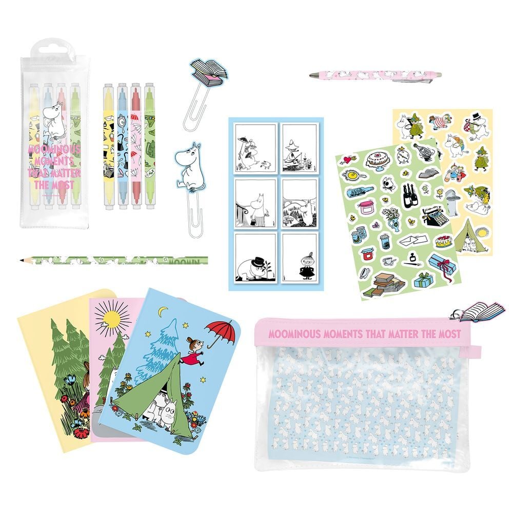 Set papeleria Moomin