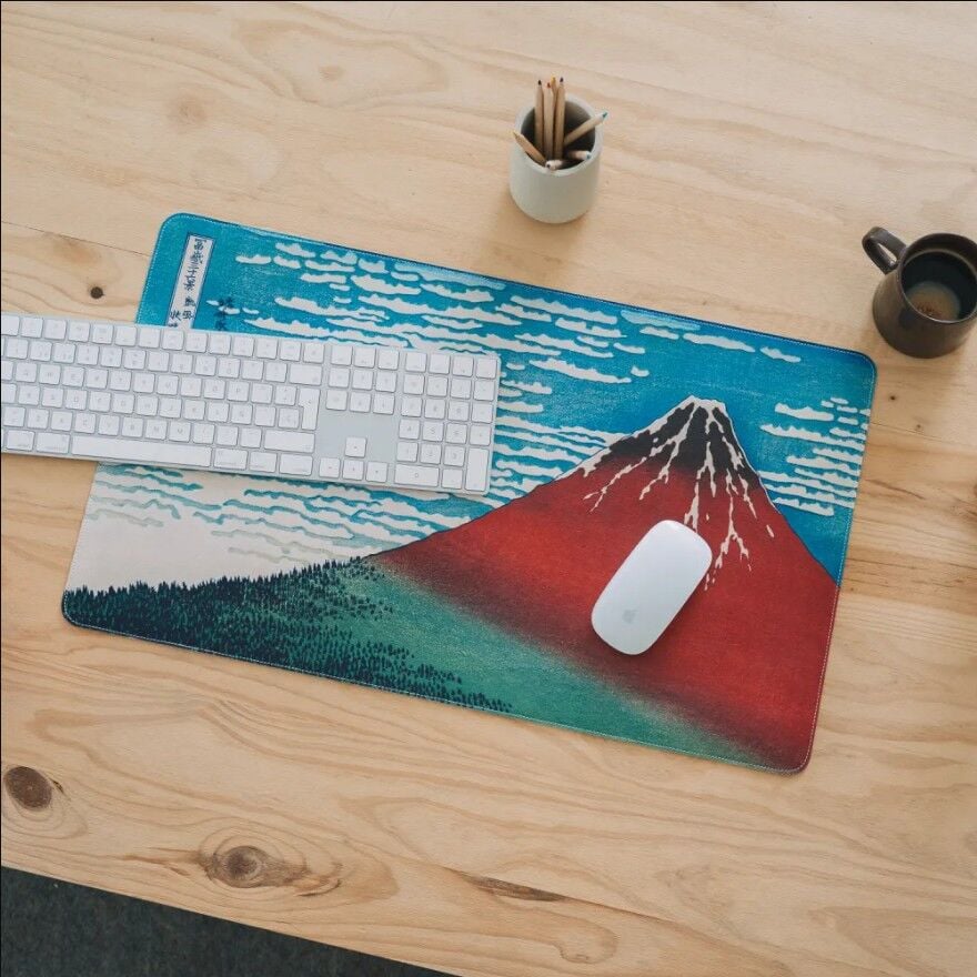 Alfombrilla gaming La Gran Ola de Kanagawa Hokusai