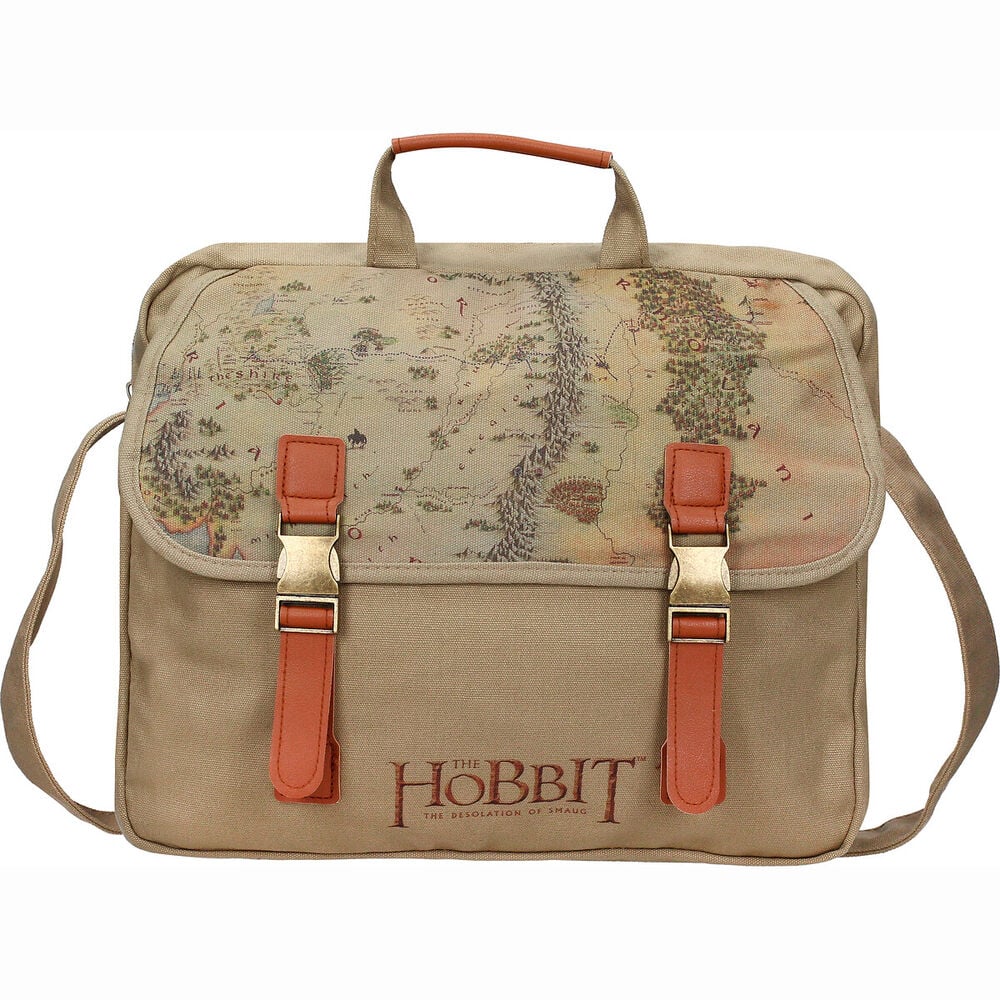 Bolso bandolera tela Mapa Hobbit