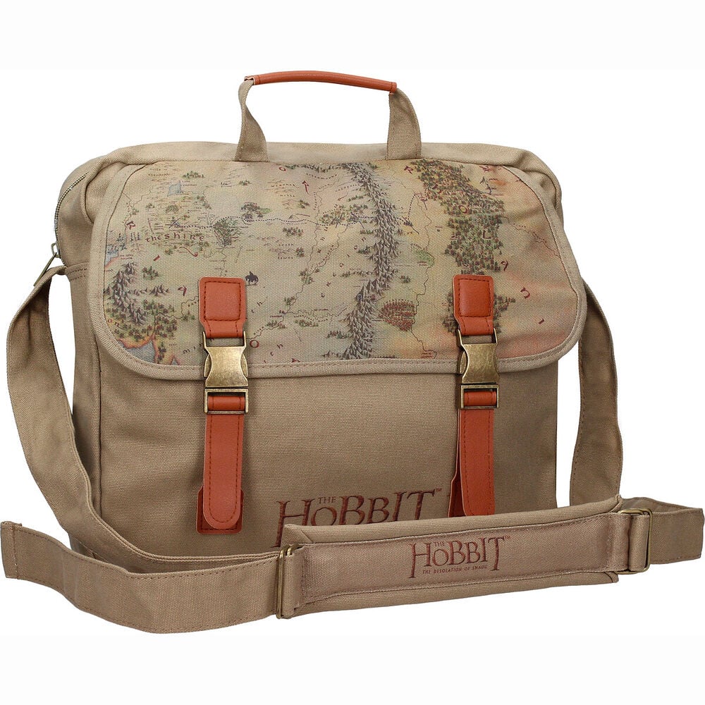 Bolso bandolera tela Mapa Hobbit