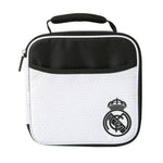 Bolsa porta alimentos termica + tupper + botella Real Madrid