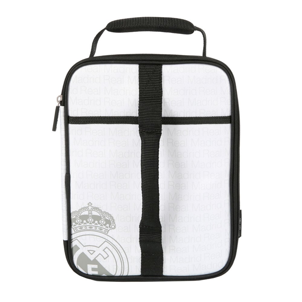 Bolsa porta alimentos termica + tupper Real Madrid
