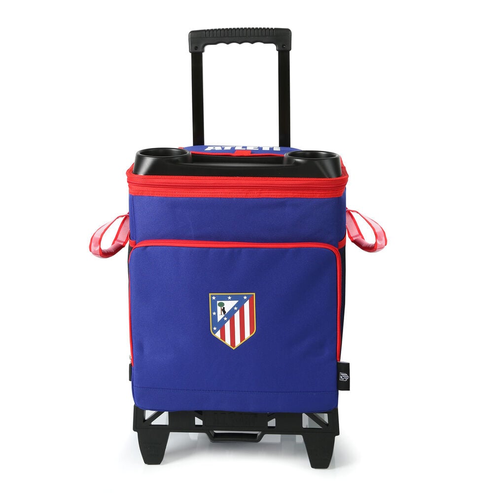Bolsa porta alimentos carrito y ruedas Atletico de Madrid