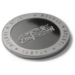 Moneda Coraje y Corazon Atletico de Madrid