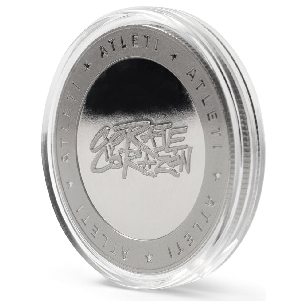 Moneda Coraje y Corazon Atletico de Madrid