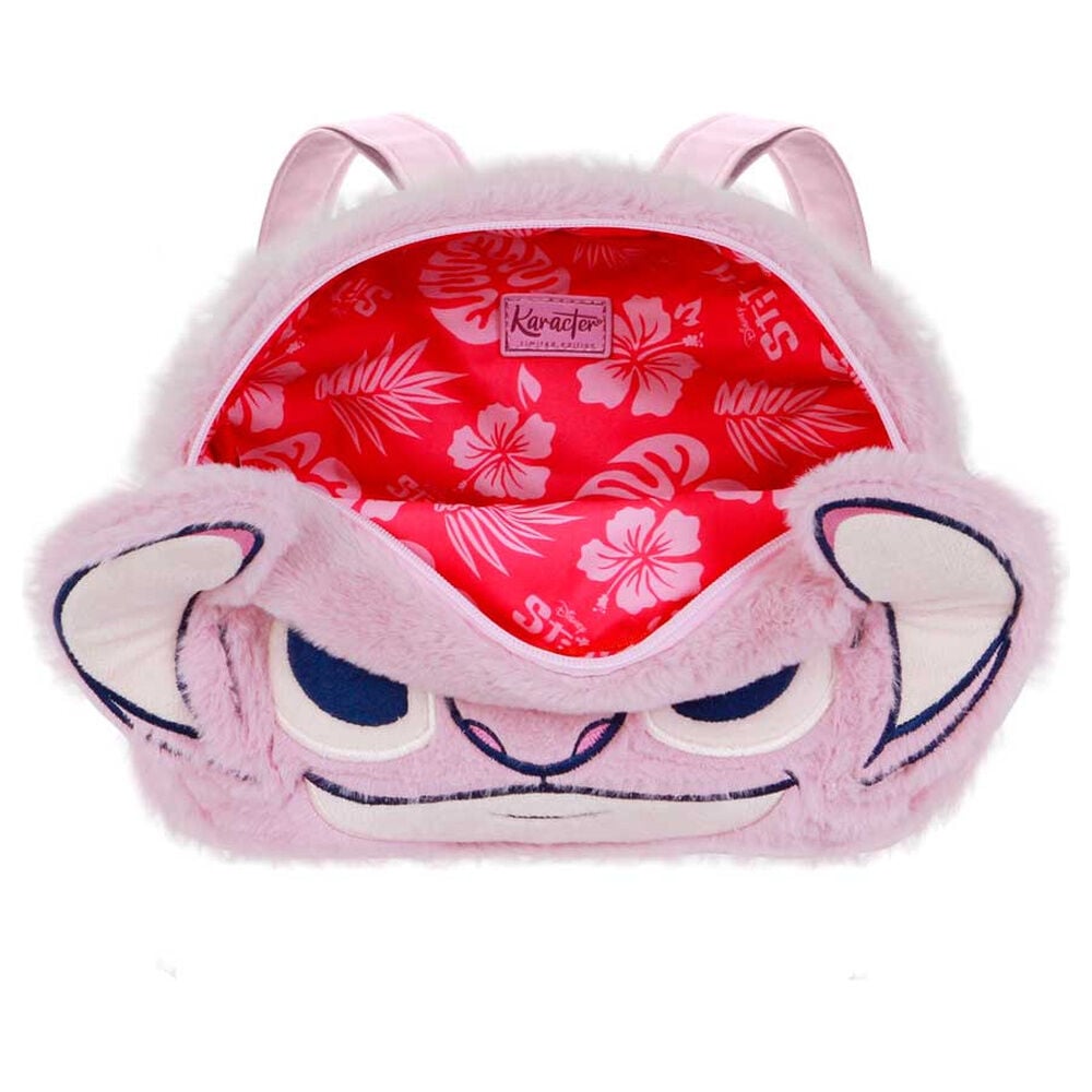 Bolso mochila peluche Corazon Angel Stitch Disney