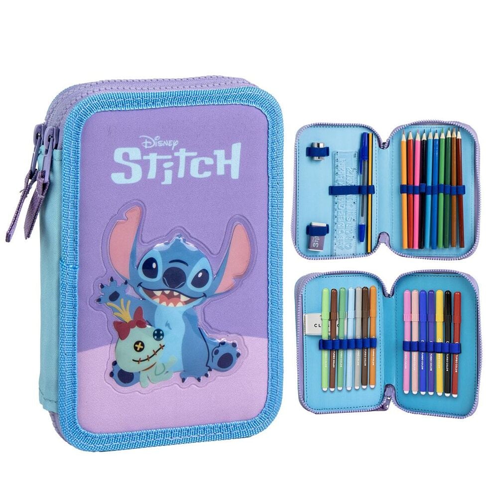 Plumier Stitch Disney doble