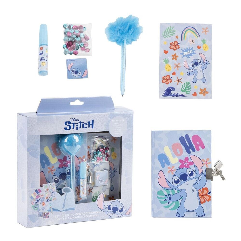 Blister Diario Stitch Disney