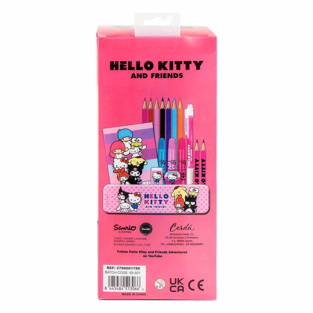 Set papeleria Hello Kitty