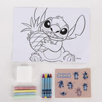 Set papeleria portatil Stitch Disney