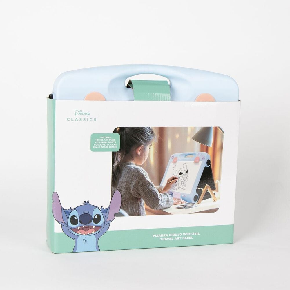 Set papeleria portatil Stitch Disney