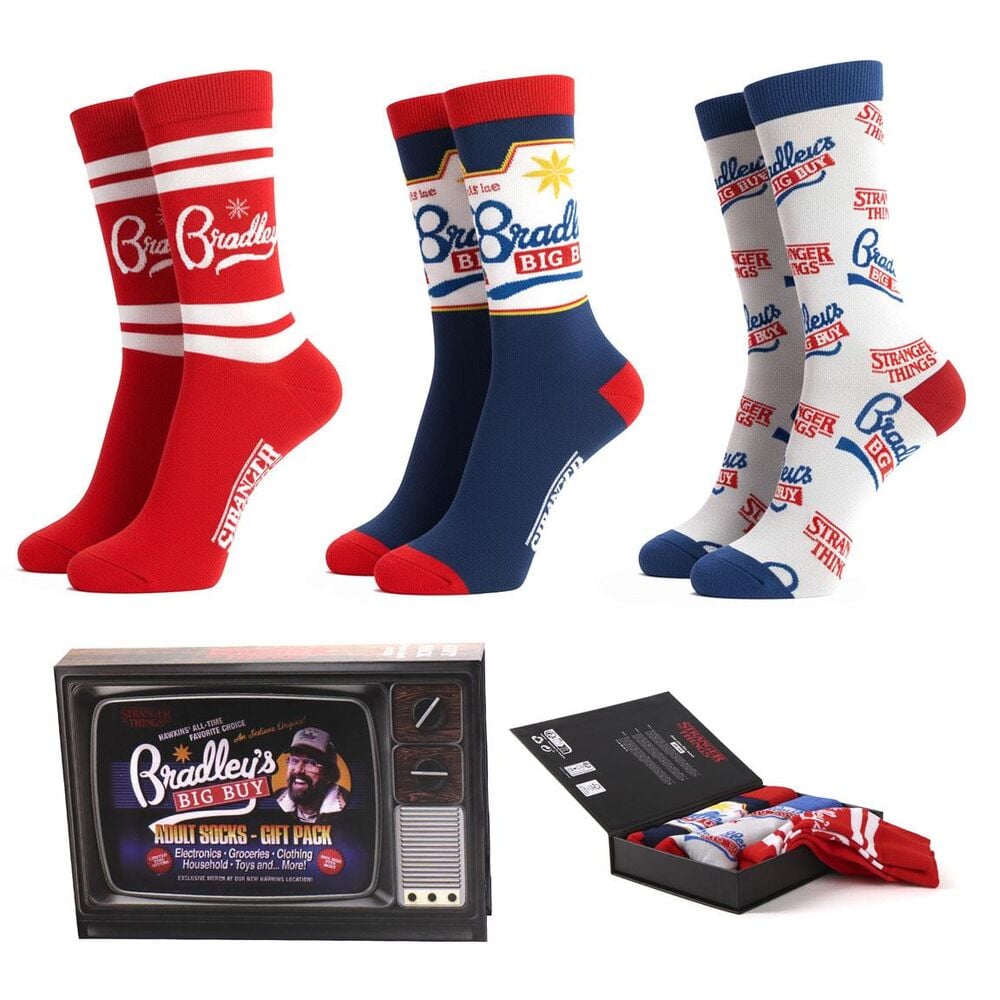 Set 3 Calcetines Stranger Things adulto
