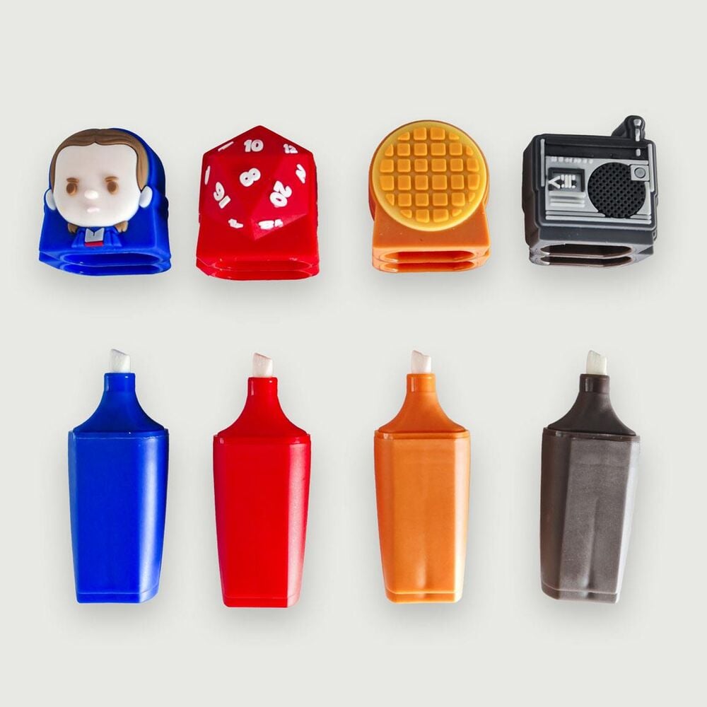 Set 4 Subrayadores Stranger Things