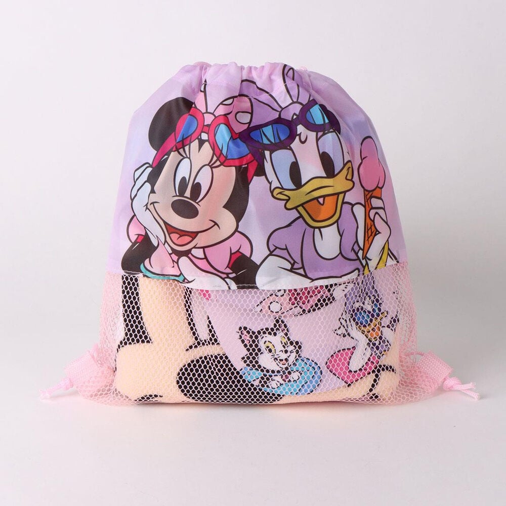 Set toalla + saco + gorra Minnie Disney