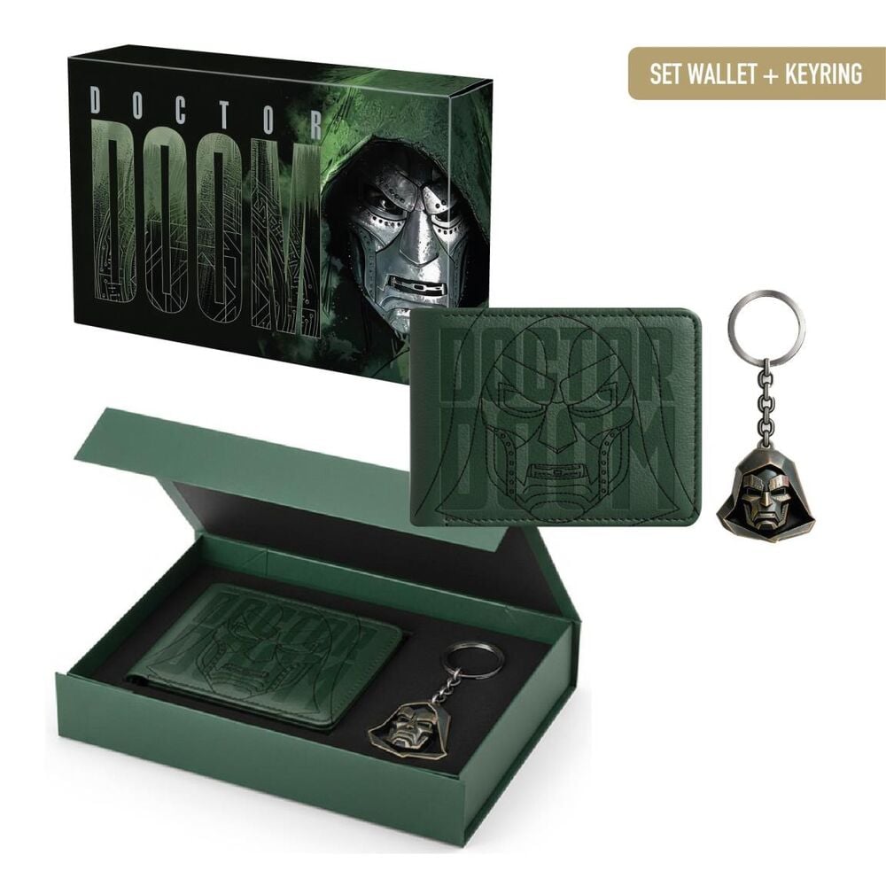 Set regalo cartera Doctor Doom Los 4 Fantasticos Marvel